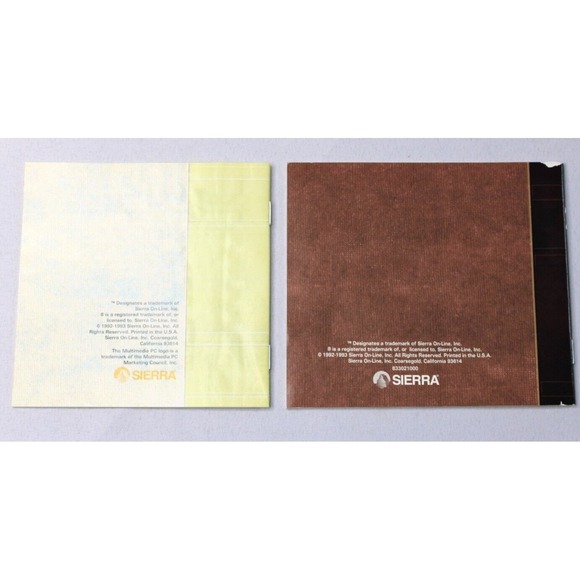 King's Quest VI Heir Today Gone Tomorrow PC Sierra 1992 RARE CD-Rom & Manuals - Picture 5 of 9